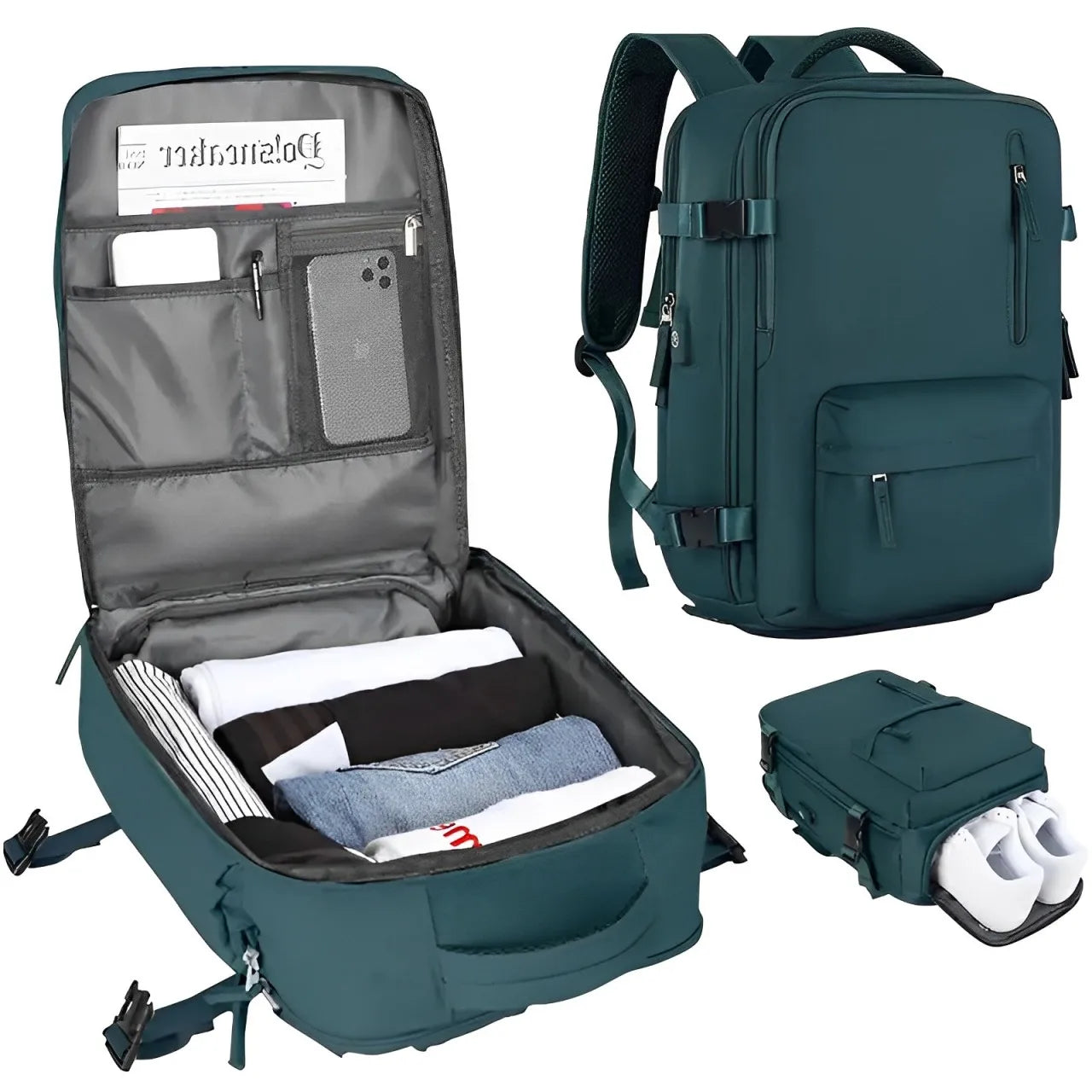Sac à Dos Laptop Anti-Vol avec Port USB - Voyage & Business