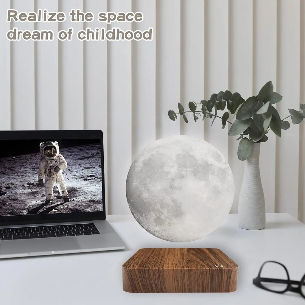 Lampe Lune Lévitante Magnétique - Veilleuse LED 3D