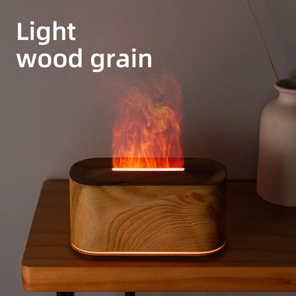 Diffuseur d'Huiles Essentielles à Flamme Colorée