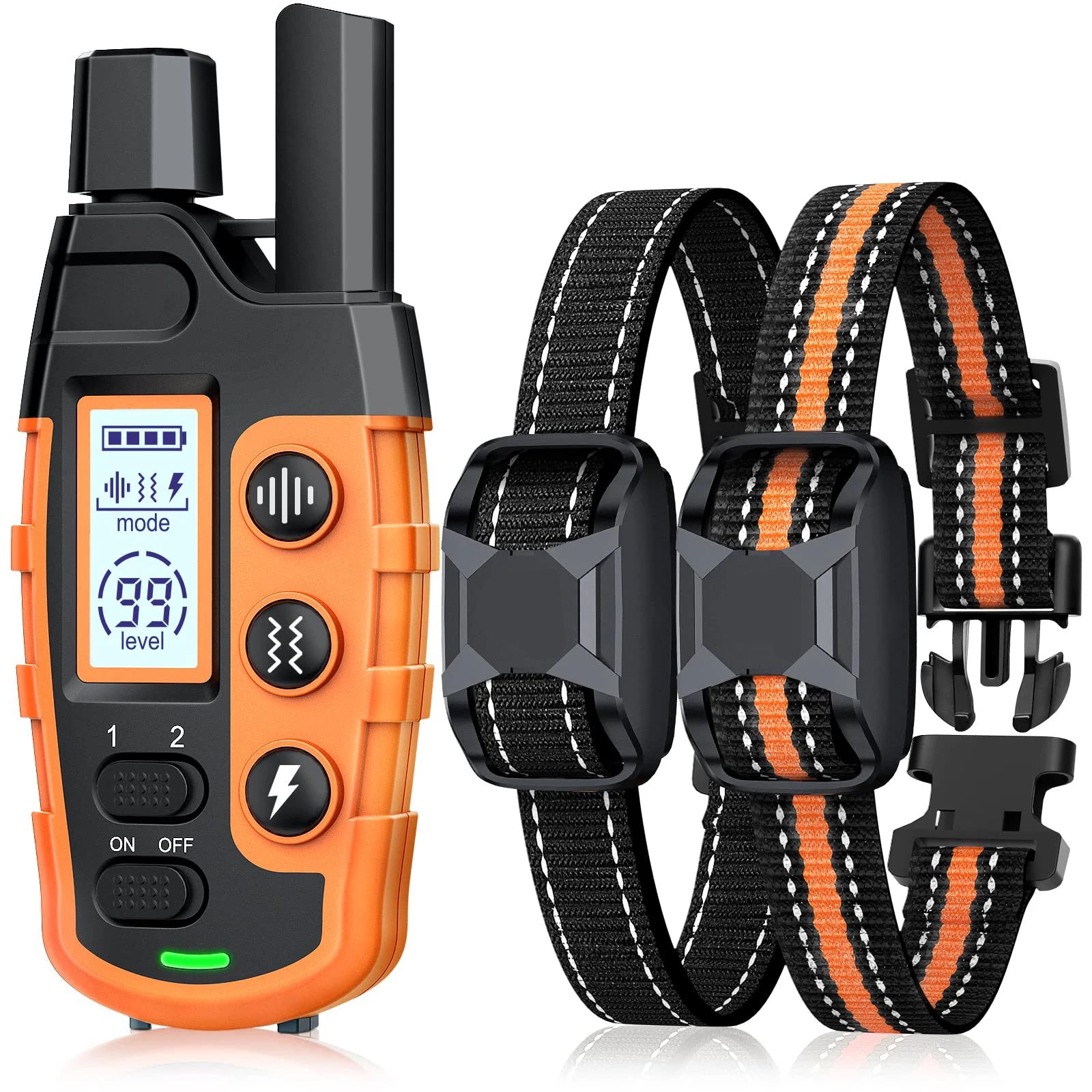 Collier de Dressage Chien Rechargeable - Télécommande 1000m