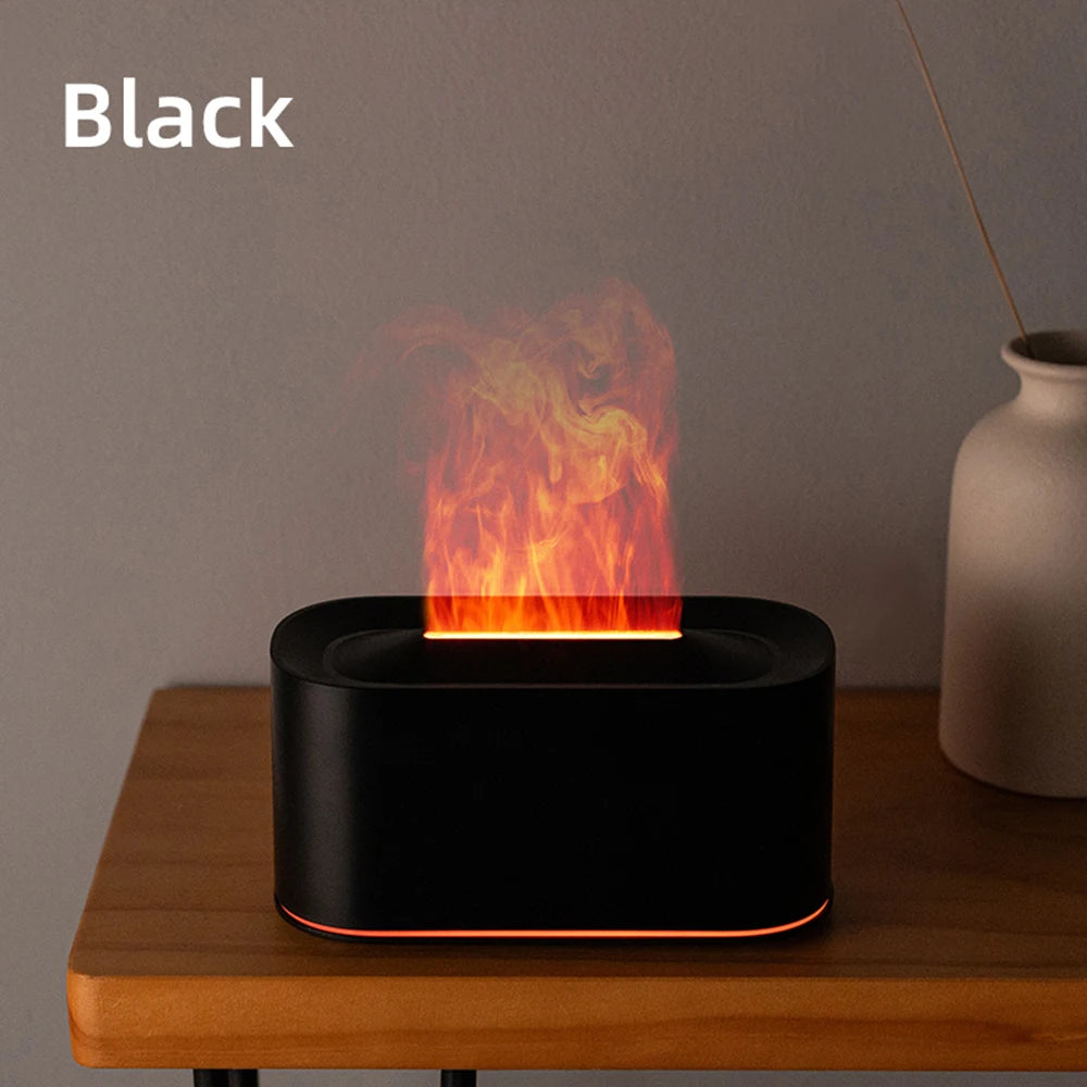 Diffuseur d'Huiles Essentielles à Flamme Colorée