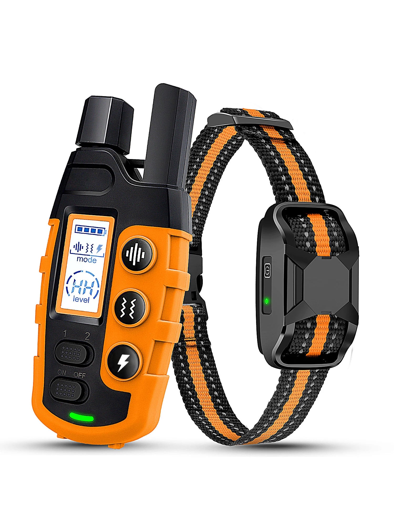 Collier de Dressage Chien Rechargeable - Télécommande 1000m