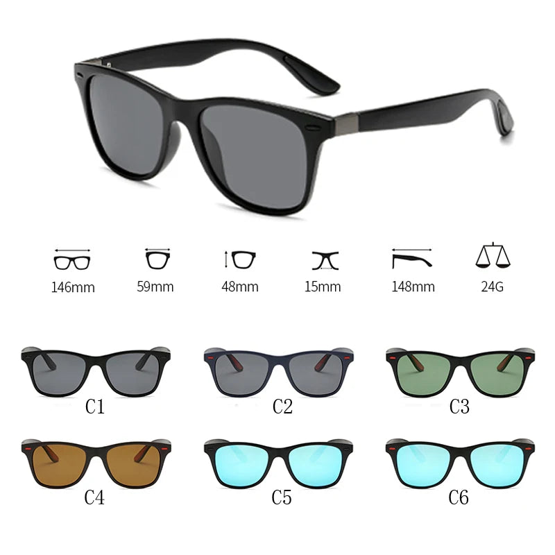 Lunettes de Soleil Polarisées UV400 - Homme & Femme