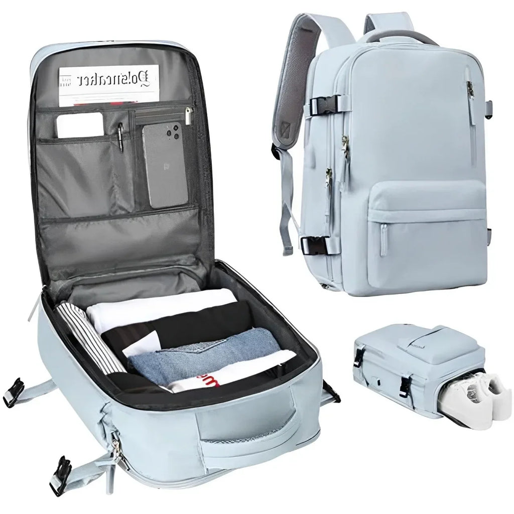 Sac à Dos Laptop Anti-Vol avec Port USB - Voyage & Business