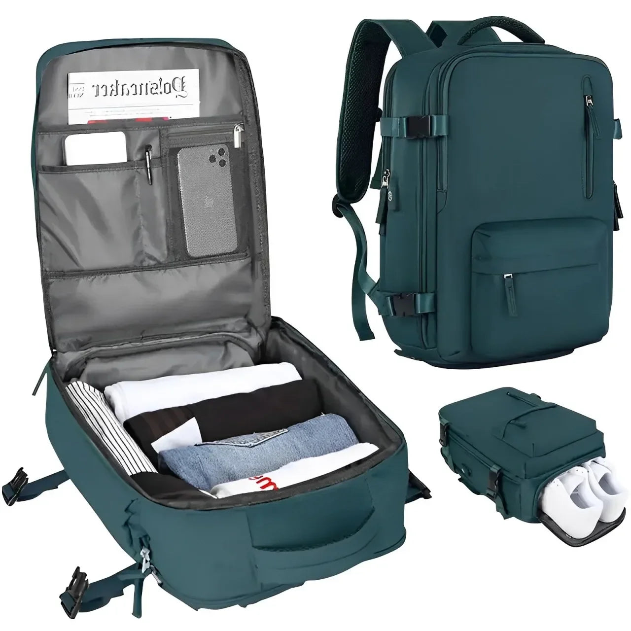Sac à Dos Laptop Anti-Vol avec Port USB - Voyage & Business