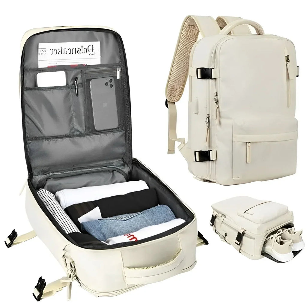 Sac à Dos Laptop Anti-Vol avec Port USB - Voyage & Business