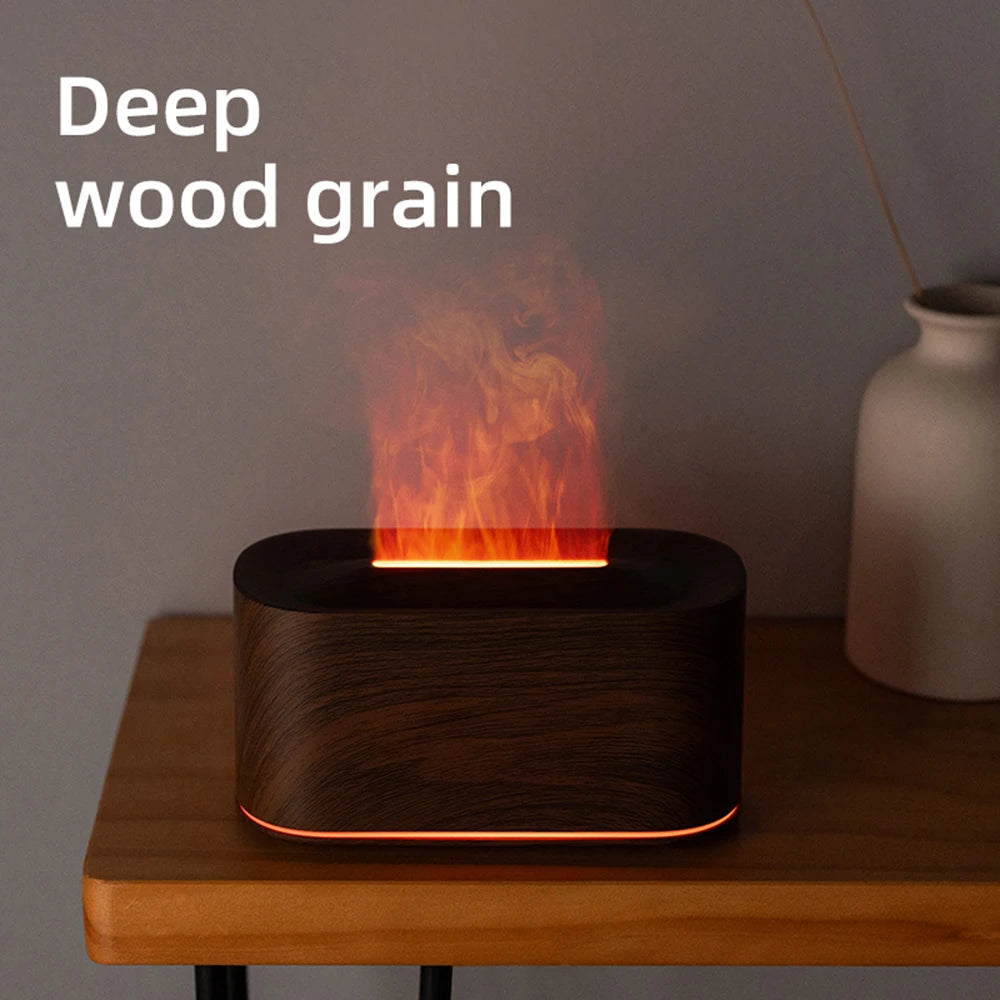 Diffuseur d'Huiles Essentielles à Flamme Colorée