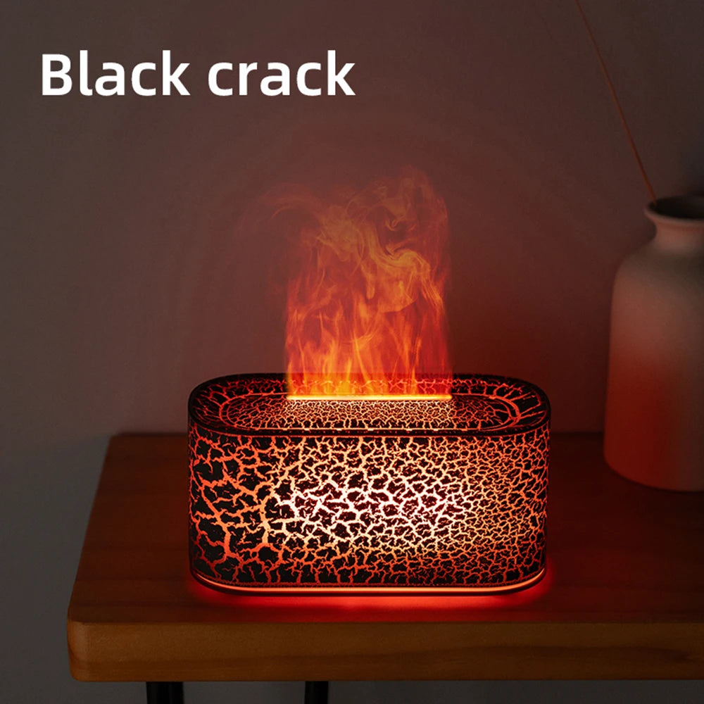 Diffuseur d'Huiles Essentielles à Flamme Colorée