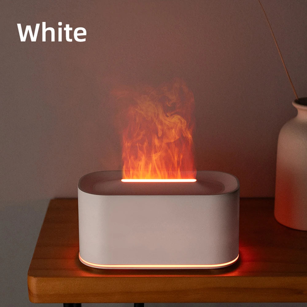 Diffuseur d'Huiles Essentielles à Flamme Colorée