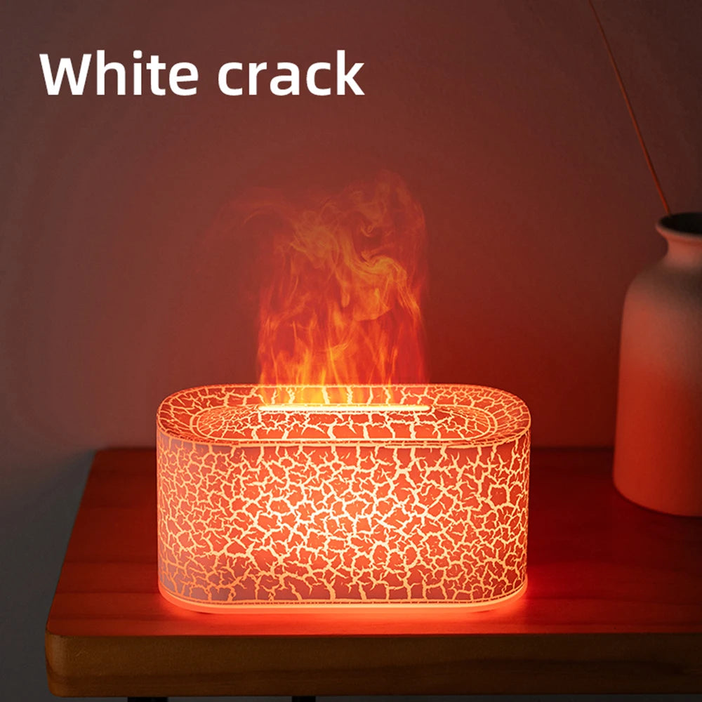 Diffuseur d'Huiles Essentielles à Flamme Colorée