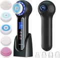 Brosse Nettoyante Visage 5-en-1 - Aspirateur Points Noirs