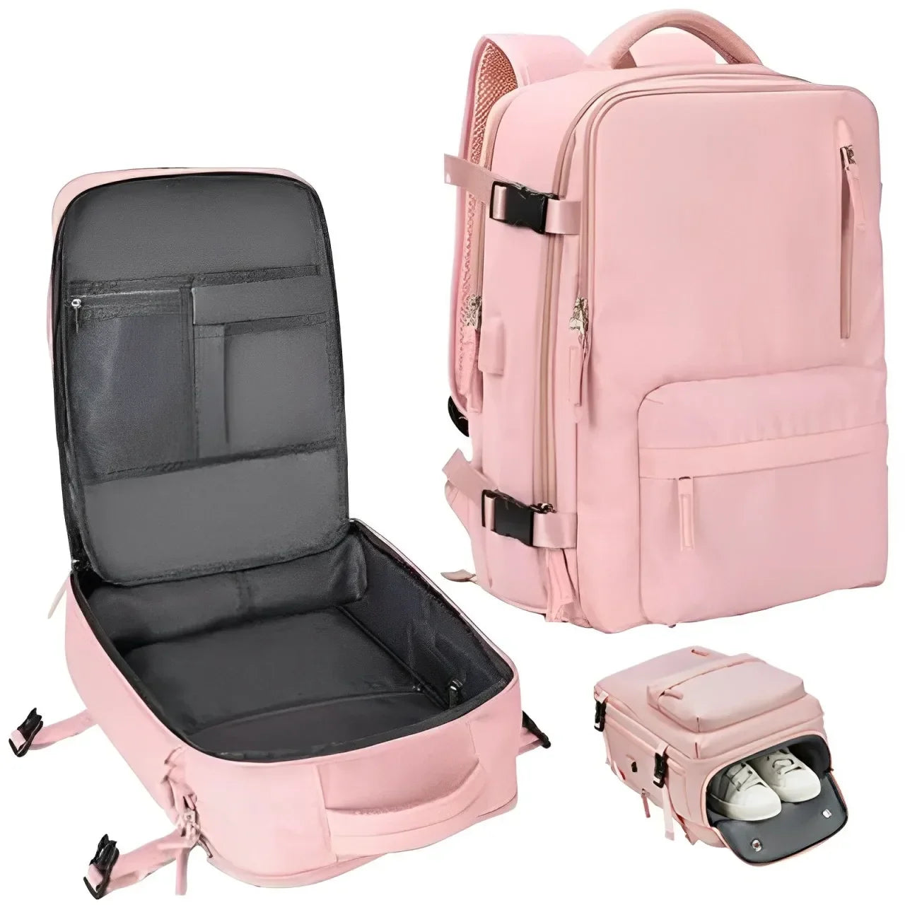 Sac à Dos Laptop Anti-Vol avec Port USB - Voyage & Business